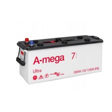 A-mega 7 Ultra 200Ah 1350A (EN) -/+